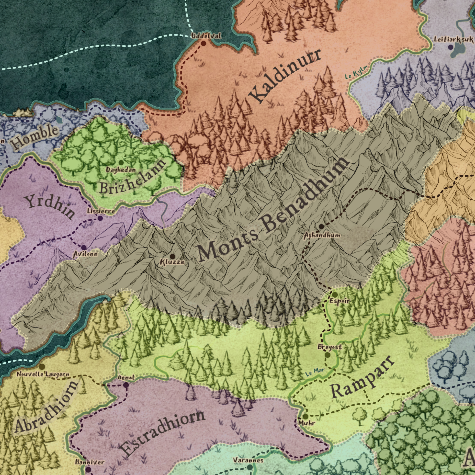 Image de Monts Benadhun